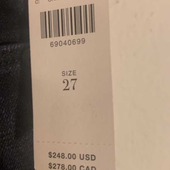 NWT MOTHER WEEKENDER FRAY JEANS - Picture 13 of 16